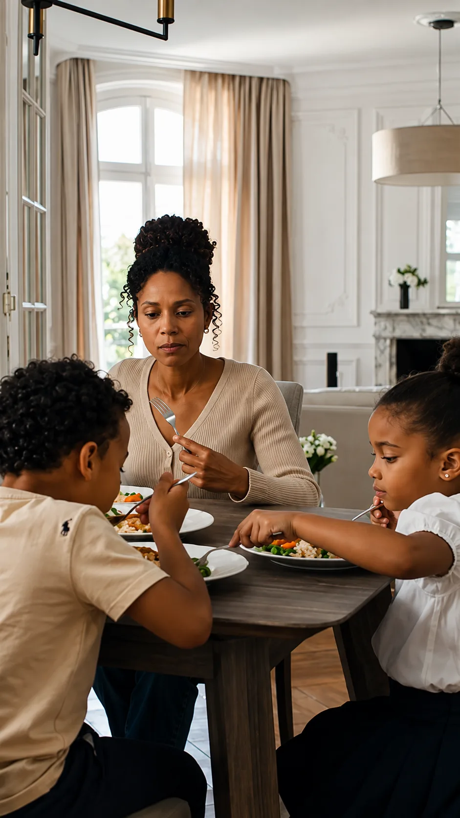 SA FILLE REFUSAIT DE MANGER ET DONNAIT TOUJOURS SON ASSIETTE À SON PETIT FRÈRE… PUIS ELLE A PRONONCÉ UN NOM QUE SA MÈRE N’AVAIT PLUS ENTENDU DEPUIS VINGT ANS