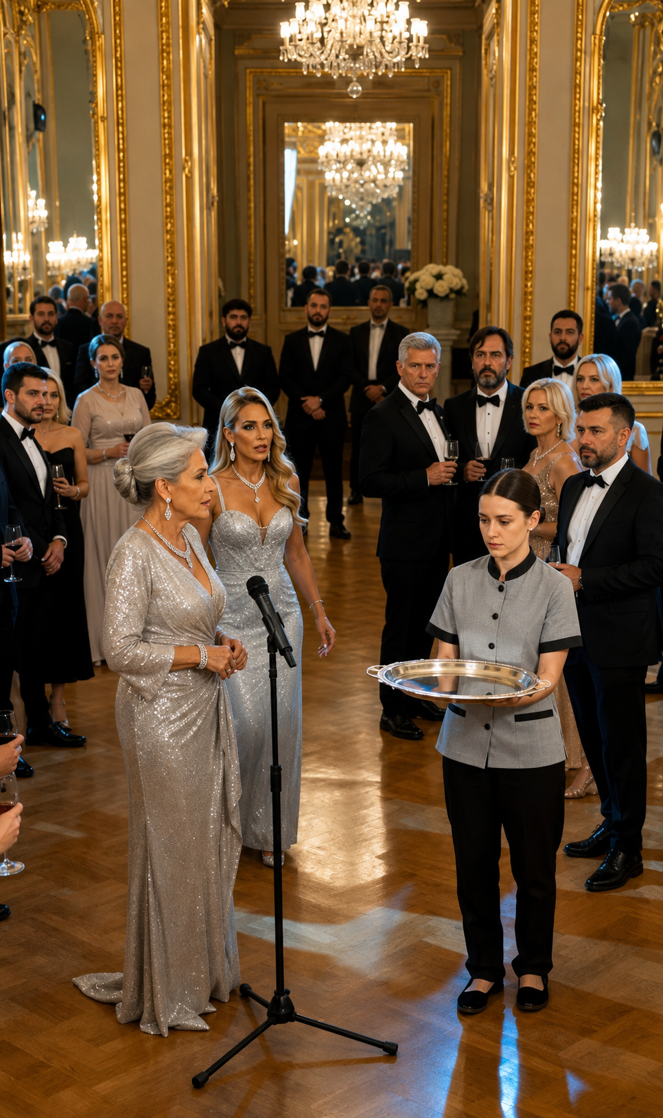 La Riche Héritière Humilia La Domestique Devant Tout Le Gala… Puis Un Test ADN Révéla À Qui Appartenait Réellement La Fortune