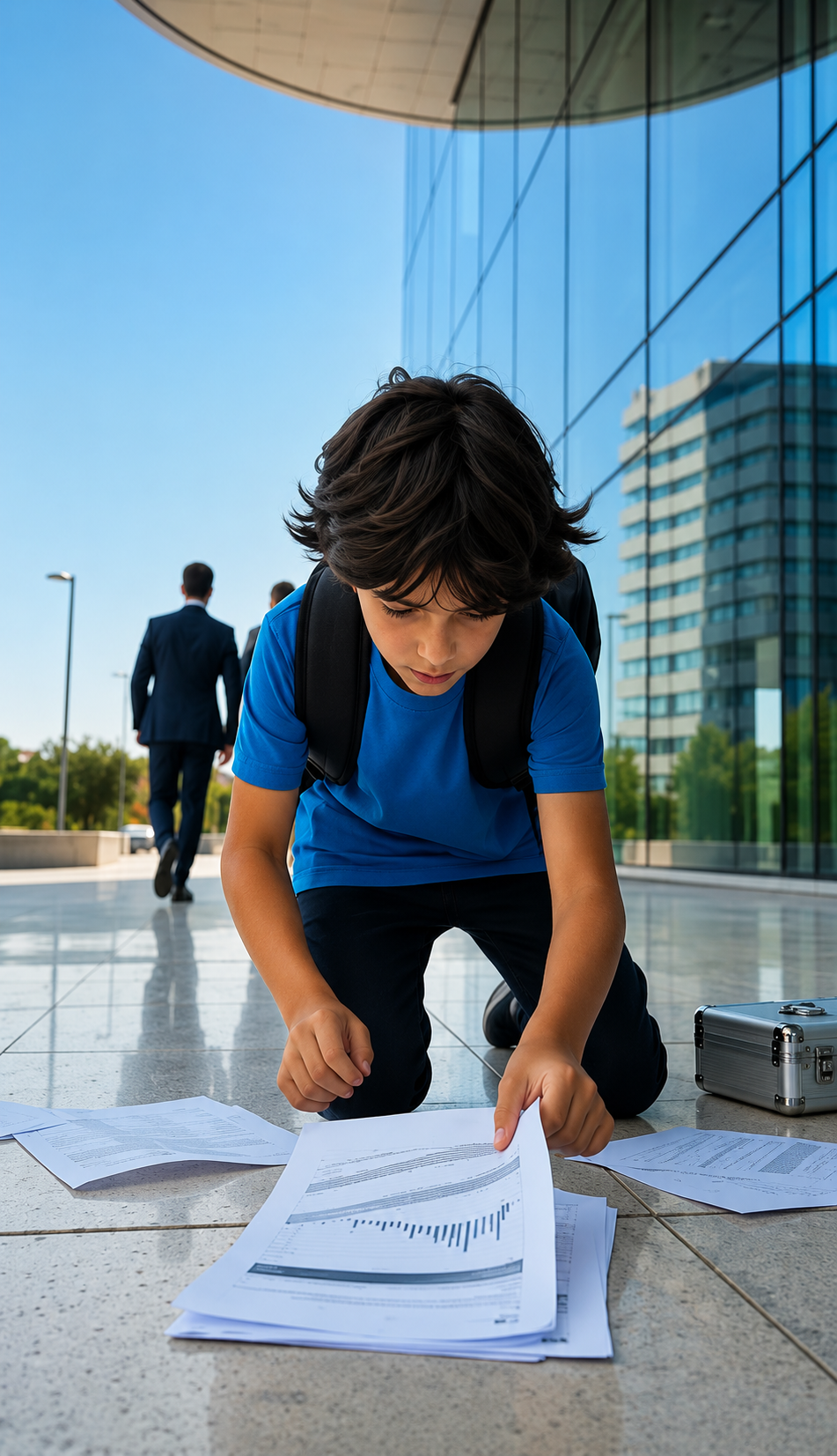 LE MILLIARDAIRE IGNORA UN GARÇON DEVANT SON ENTREPRISE… 30 SECONDES PLUS TARD, L’ENFANT TROUVA UNE LIGNE DANS SON CONTRAT ET CRIA : « SI VOUS SIGNEZ ÇA, QUELQU’UN GAGNERA DES MILLIONS ! »