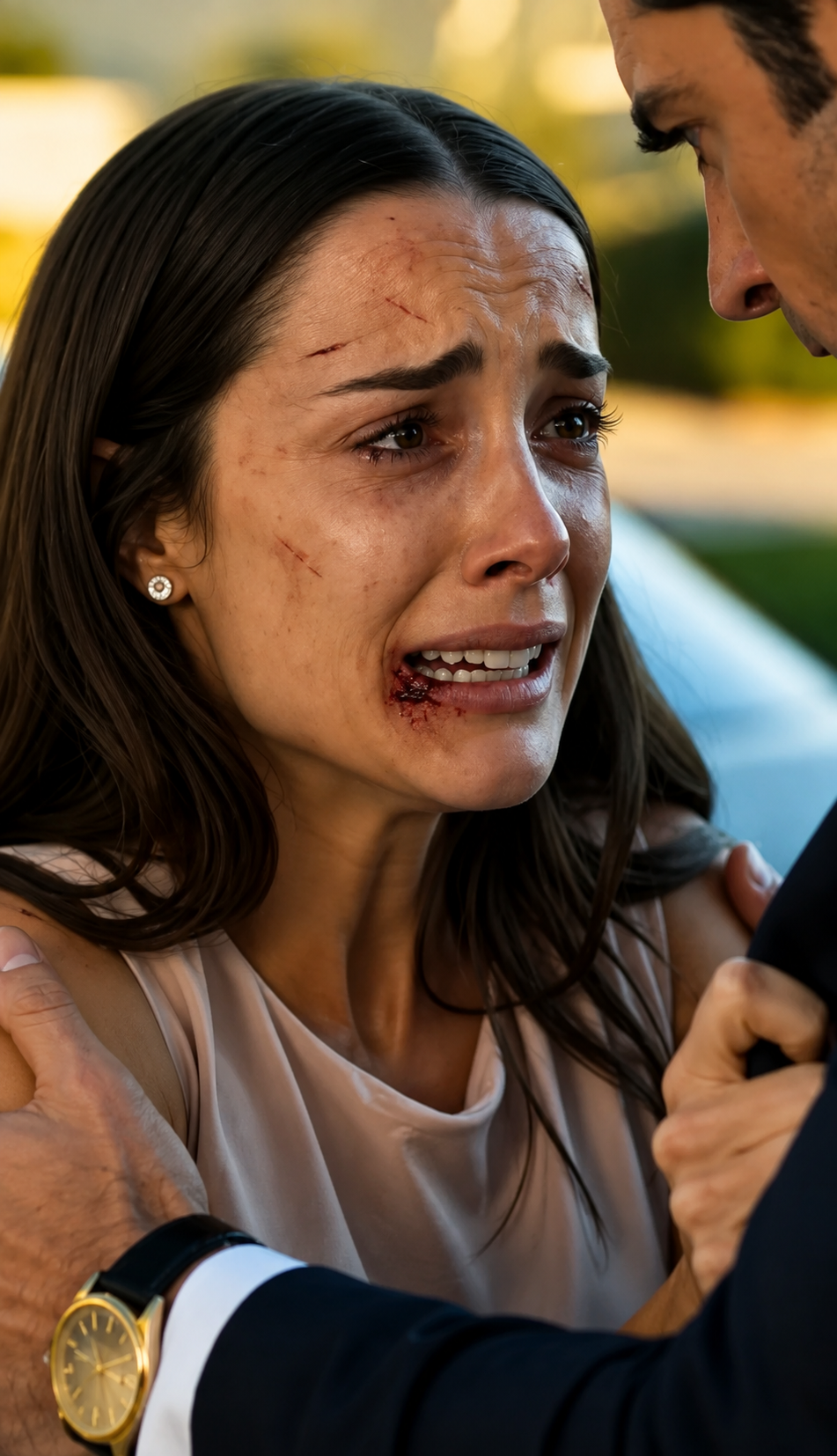 ELLE EST ARRIVÉE LE VISAGE COUVERT DE BLEUS… PUIS ELLE A MURMURÉ : « LA PERSONNE QUI T’A TRAHI EST DANS TA MAISON »