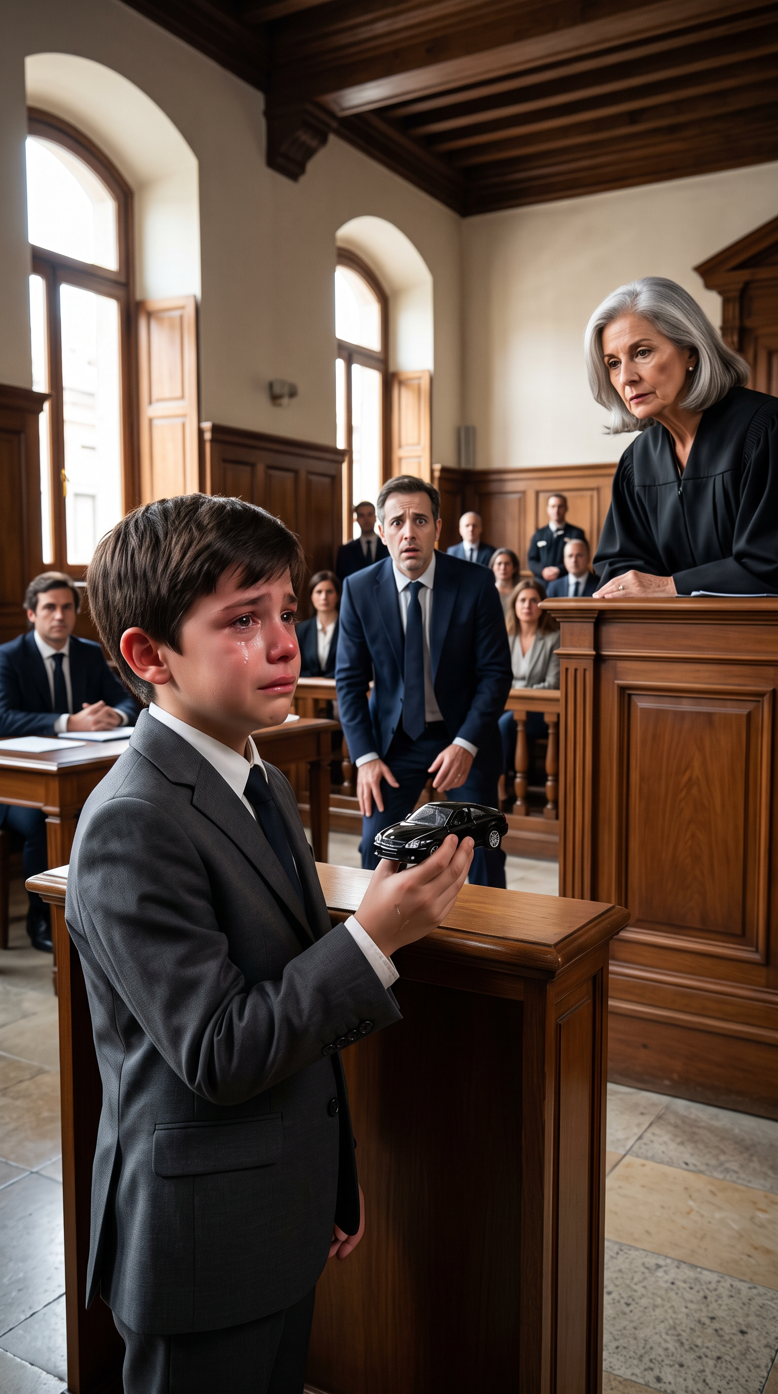 « MATHÉO… QUI ÉTAIT LÀ CETTE NUIT-LÀ ? »… LE GARÇON TOURNA LES YEUX VERS LE FOND DU TRIBUNAL ET DANIEL DEVINT LIVIDE
