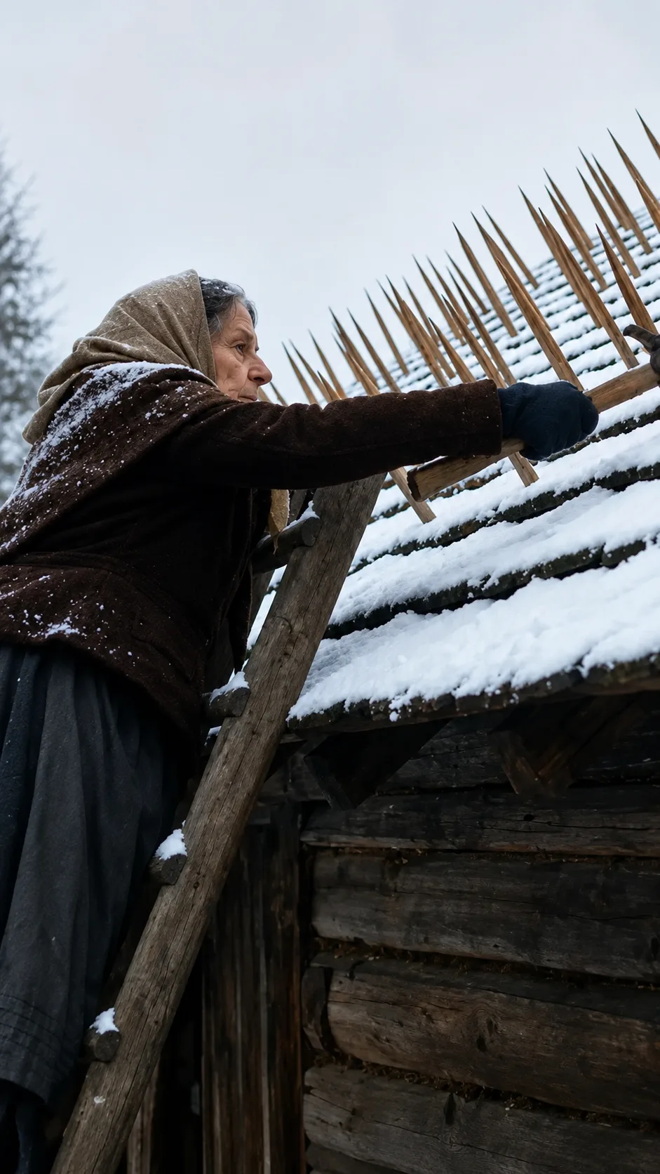 TOUT LE VILLAGE PENSAIT QU’ELLE ÉTAIT DEVENUE FOLLE… JUSQU’À CE QU’ELLE DISE : « ILS REVIENDRONT AVEC LA PREMIÈRE VRAIE NEIGE »