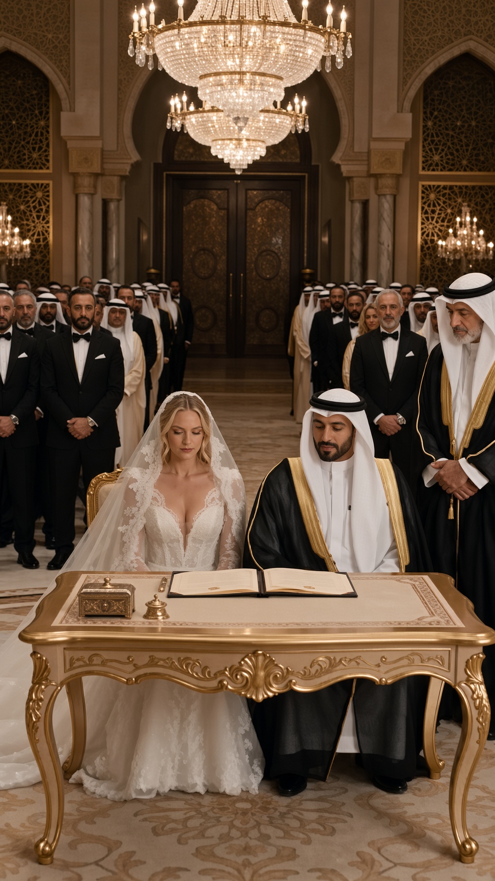EMMA A SIGNÉ LE CONTRAT DE MARIAGE DU CHEIKH… PUIS OMAR A MURMURÉ : « MAINTENANT, IL N’Y A PLUS DE RETOUR EN ARRIÈRE »