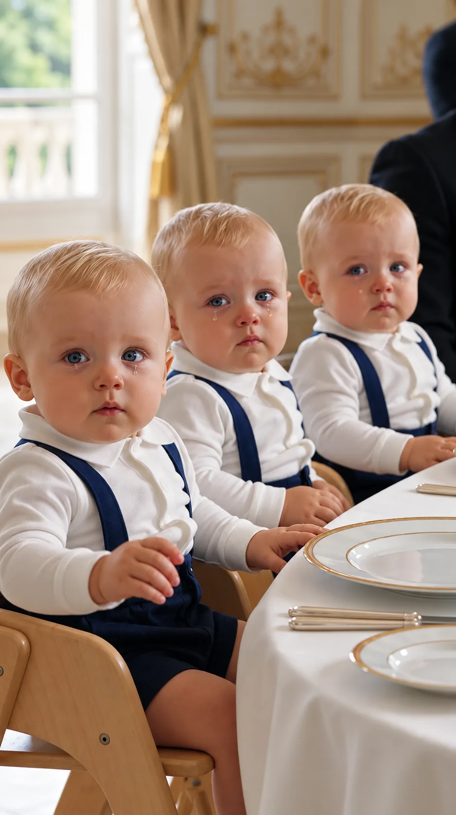 LES TRIPLÉS DU MILLIONNAIRE ONT APPELÉ LA SERVEUSE « MAMAN »… MAIS LA VÉRITÉ SUR LEUR MÈRE DISPARUE ÉTAIT ENCORE PLUS TERRIBLE