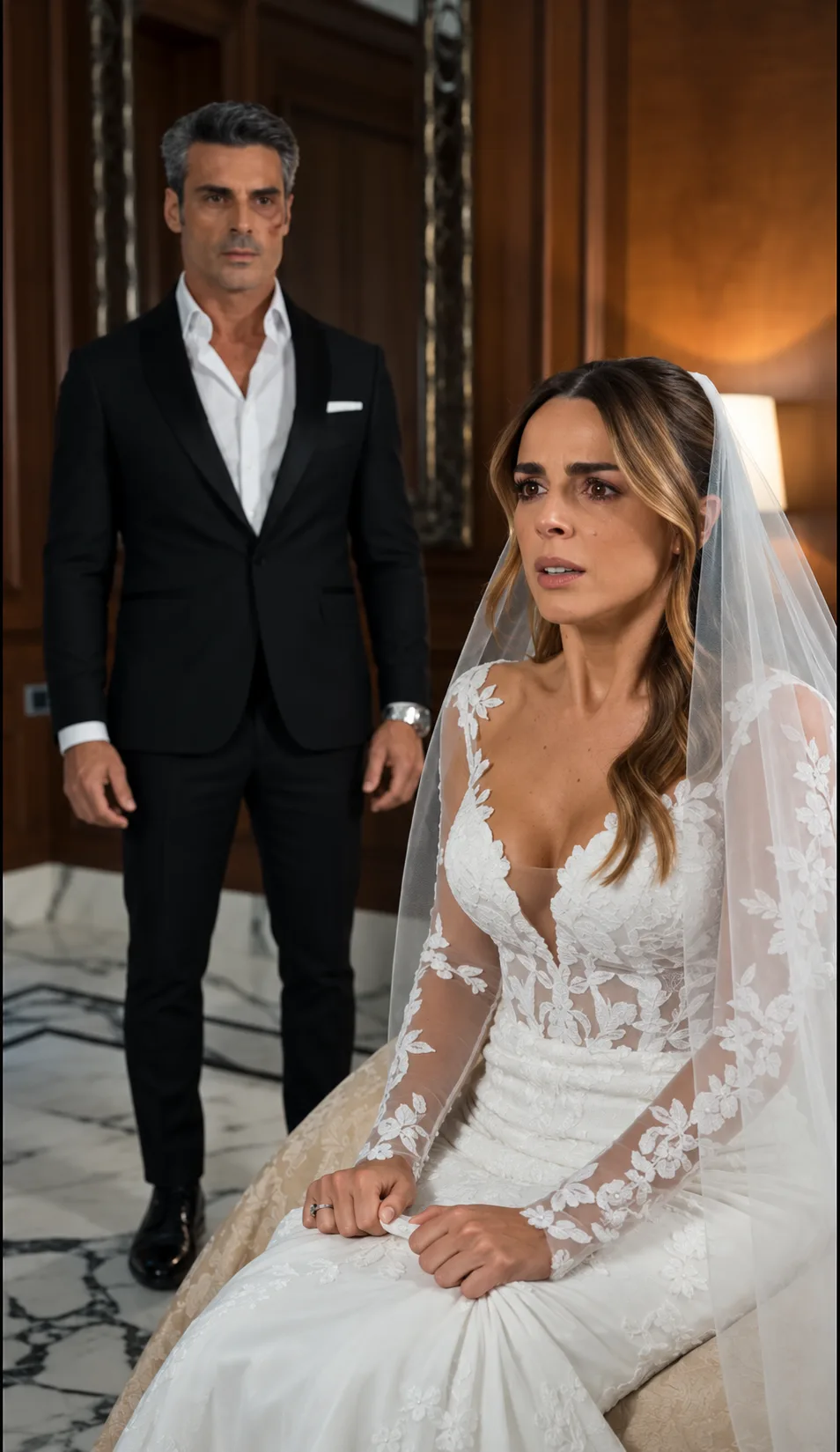ACEPTÓ CASARSE CON UN MILLONARIO PARA SALVAR A SU FAMILIA… PERO EN LA NOCHE DE BODAS ÉL LE MOSTRÓ UNA DEUDA FIRMADA TRES DÍAS DESPUÉS DEL ENTIERRO DE SU PADRE
