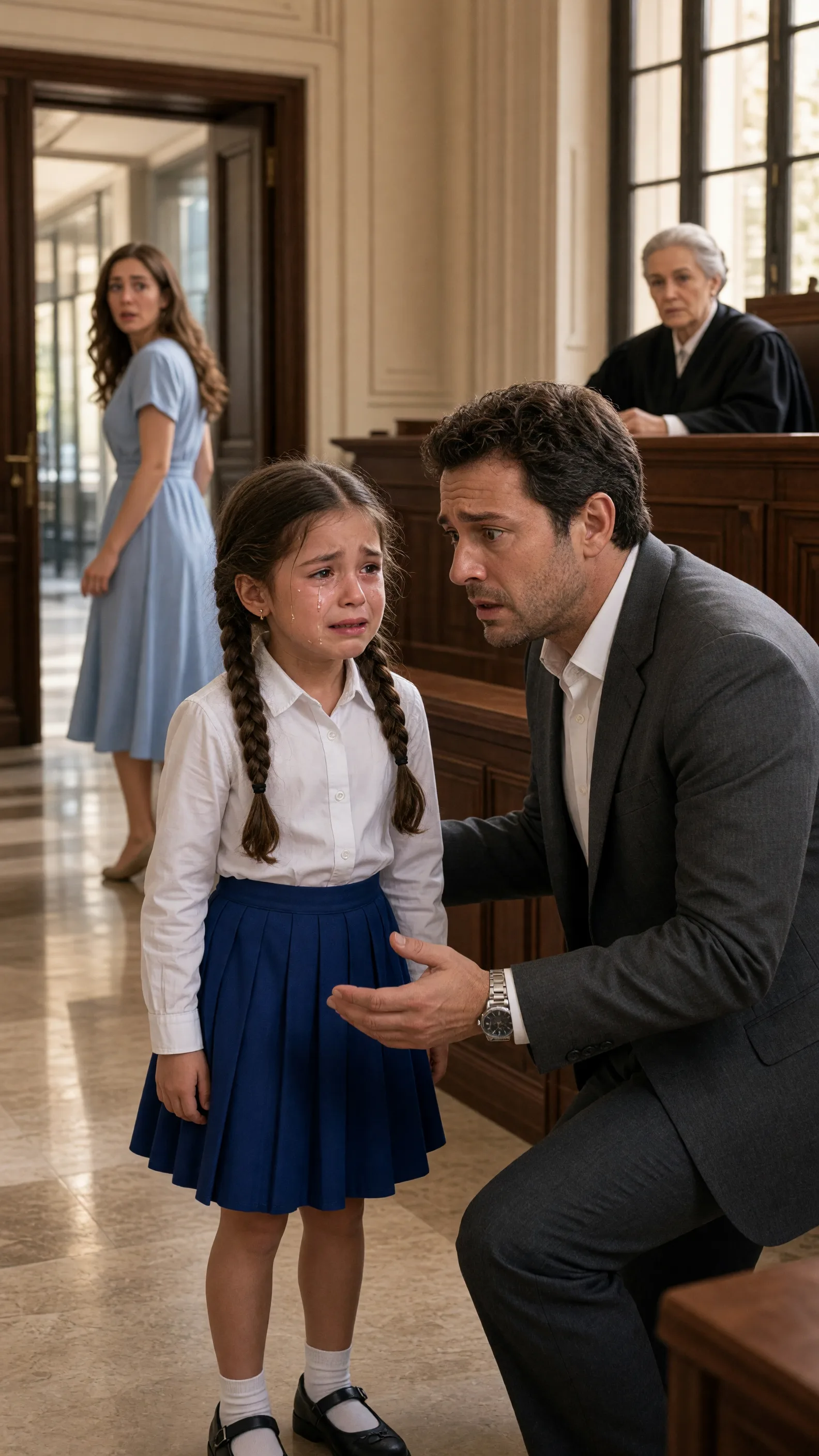 LA NIÑA IBA A QUEDARSE CON SU PADRE… HASTA QUE LLORANDO DIJO ANTE LA JUEZA: «PAPÁ VENÍA A VERNOS Y ME DECÍA QUE NO SE LO CONTARA A NADIE»