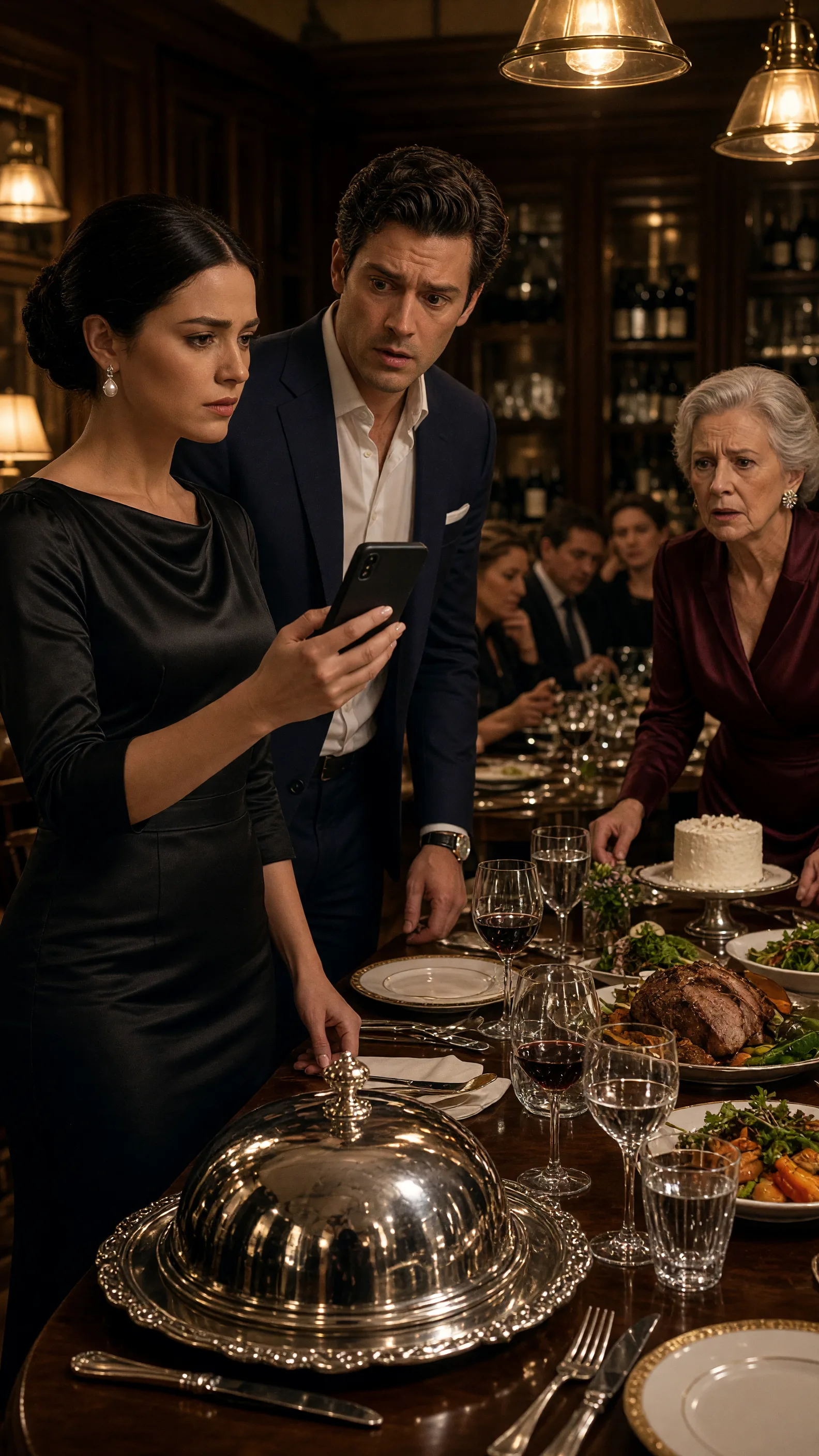 MY MOTHER-IN-LAW WAITED UNTIL I SERVED DINNER TO ANNOUNCE I WAS LEAVING THE FAMILY… THEN MY HUSBAND SAW WHAT WAS ON MY PHONE