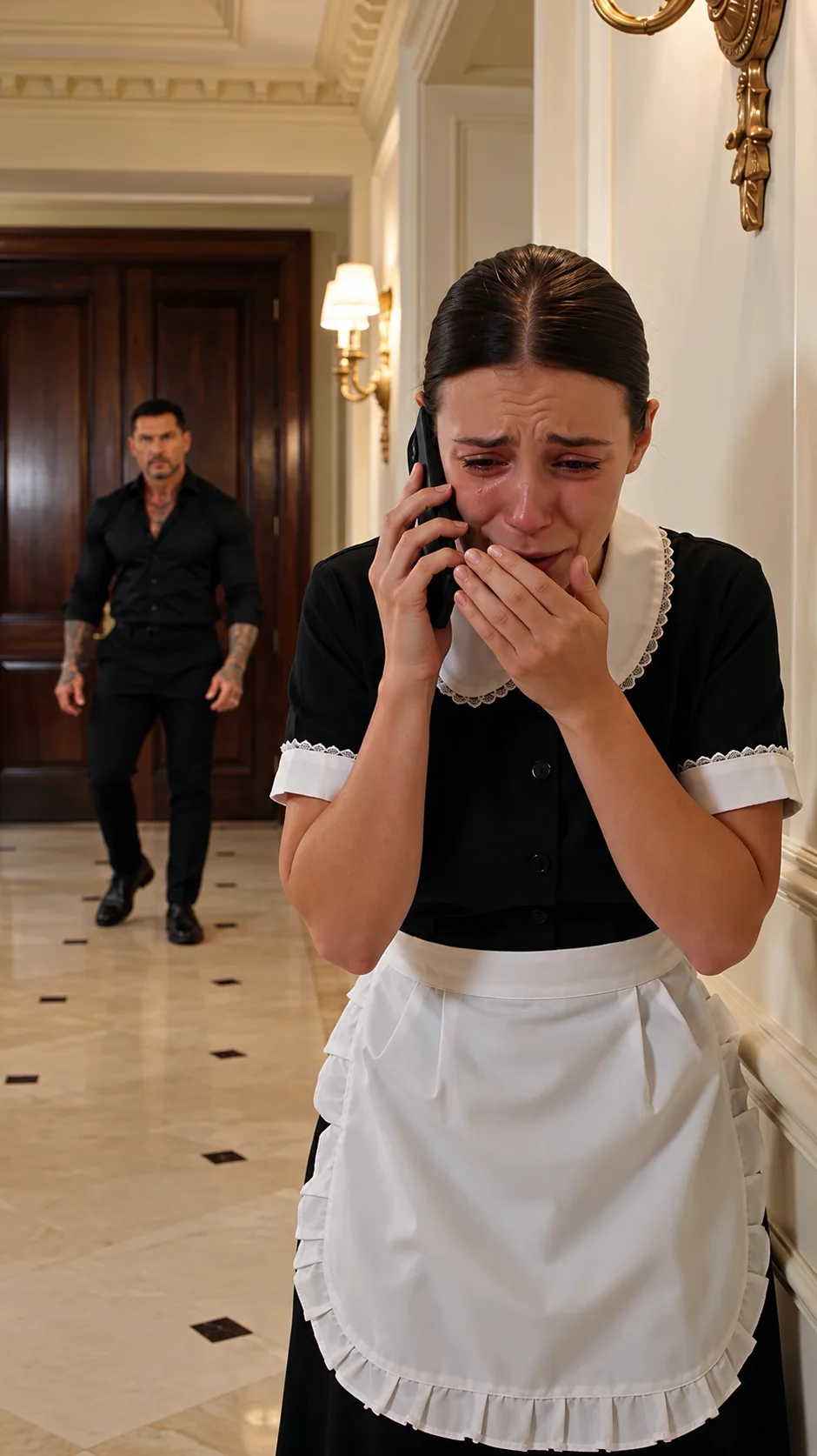 SHE HAD ONE HOUR TO FIND $20,000 OR HER BROTHER WOULD PAY THE PRICE… THEN THE MAFIA BOSS ANSWERED HER PHONE AND HEARD A NAME FROM HIS PAST