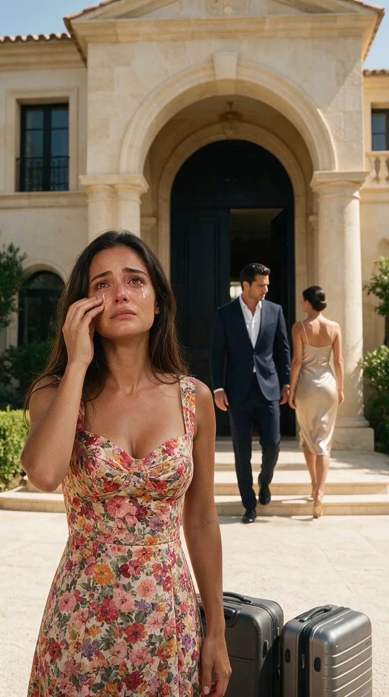IL A JETÉ LES VALISES DE SA FEMME DEVANT LEUR VILLA POUR FAIRE ENTRER UNE AUTRE FEMME… MAIS IL AVAIT OUBLIÉ UN DÉTAIL QUI POUVAIT TOUT CHANGER.