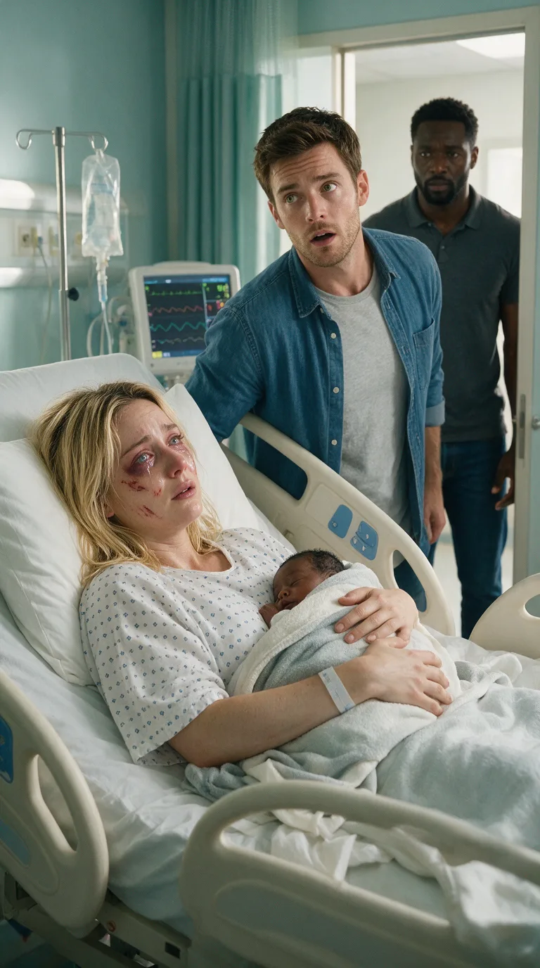 “THAT BABY ISN'T MINE!” — HE ACCUSED HIS WIFE OF CHEATING IN THE MATERNITY WARD… BUT WHEN A STRANGER WALKED INTO THE ROOM, THE TRUTH LEFT HIM SPEECHLESS!