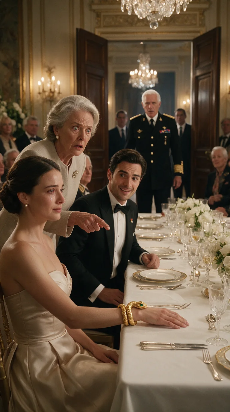 “MY SON MARRIED A NOBODY!” — HIS MOTHER HUMILIATED HIS WIFE IN FRONT OF 30 GENERALS… BUT WHEN SHE REVEALED HER BRACELET, THE MOST POWERFUL GENERAL IN THE ROOM SAID SOMETHING THAT CHANGED EVERYTHING!