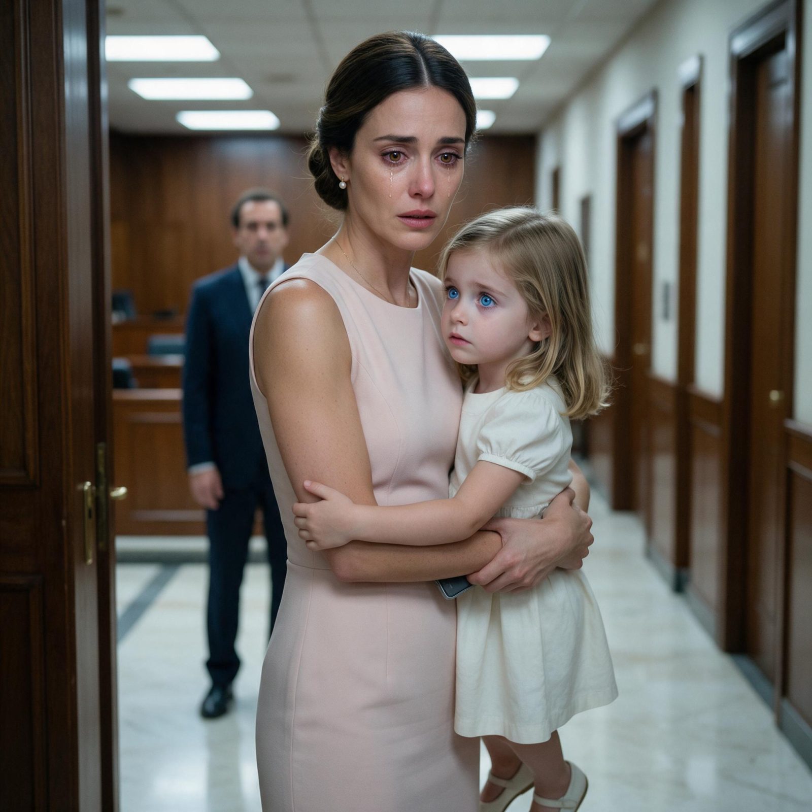 LA NIÑA MIRÓ A LA JUEZA Y DIJO: «PAPÁ ME DIJO EXACTAMENTE QUÉ TENÍA QUE DECIR»… PERO EN EL PASILLO CONFESÓ A SU MADRE: «AÚN NO TE HE CONTADO POR QUÉ»