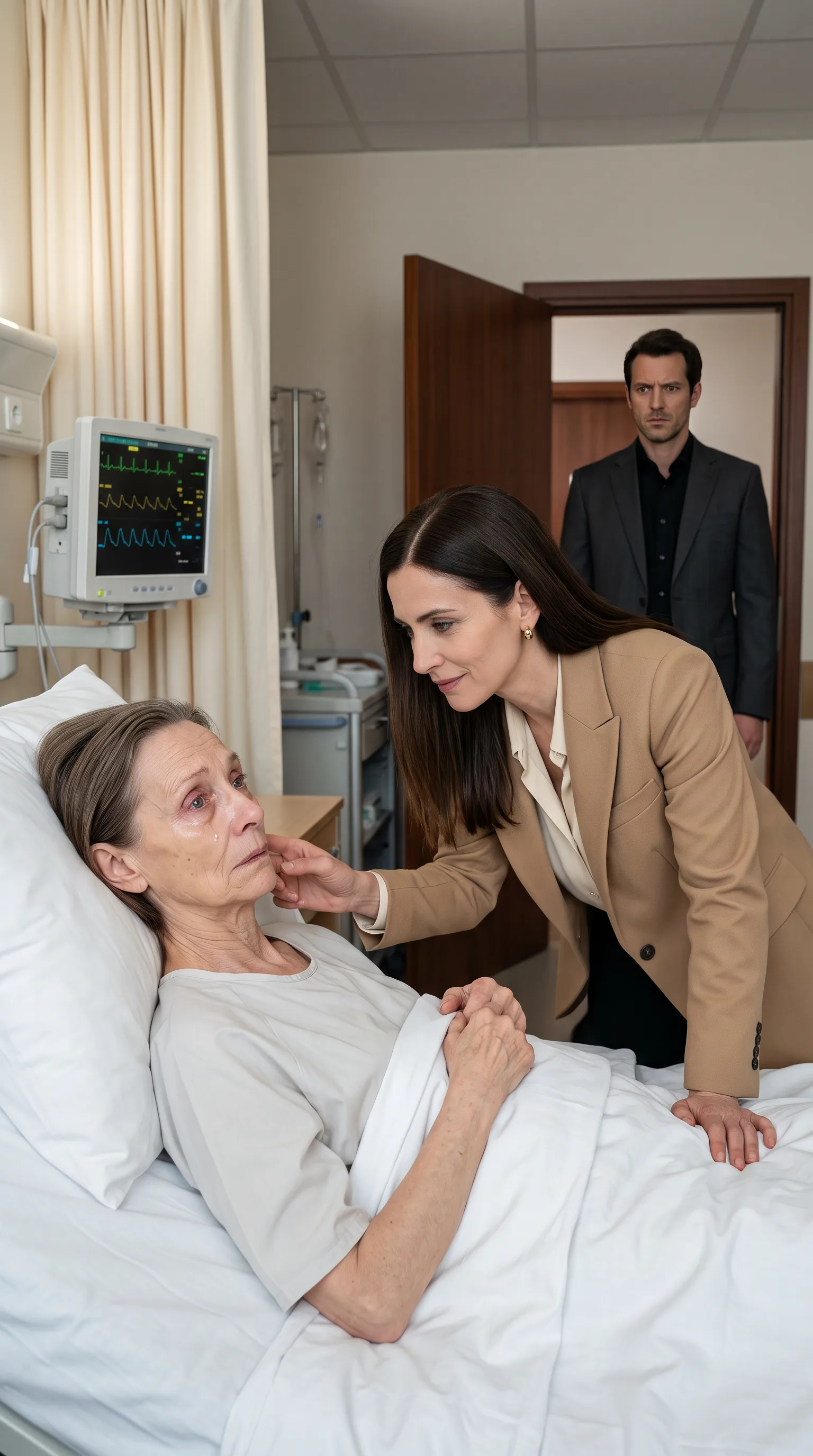 ELLE CROYAIT ÊTRE SEULE AVEC SA BELLE-MÈRE À L’HÔPITAL… JUSQU’À CE QUE MADELEINE REGARDE DERRIÈRE ELLE : « VOUS DEVRIEZ LUI POSER LA QUESTION VOUS-MÊME »