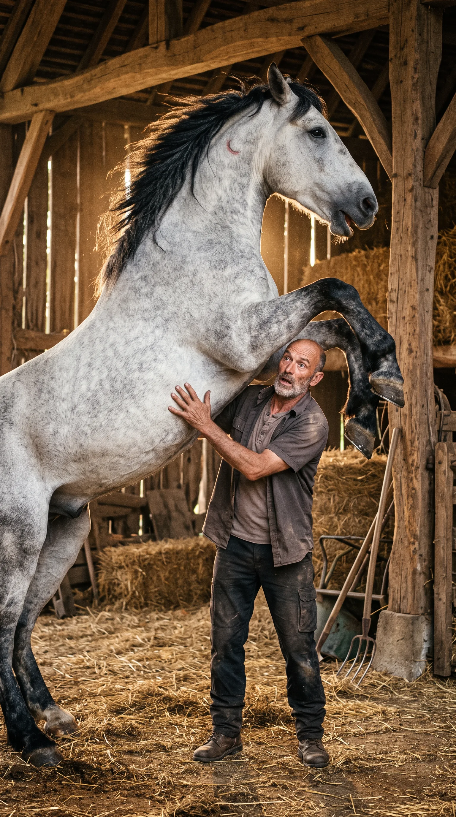 LE CHEVAL DISPARU DE SON FILS EST REVENU HUIT ANS PLUS TARD… MAIS QUAND MARCEL A VU LA CICATRICE, IL N’A POSÉ QU’UNE QUESTION : « OÙ EST PAUL ? »