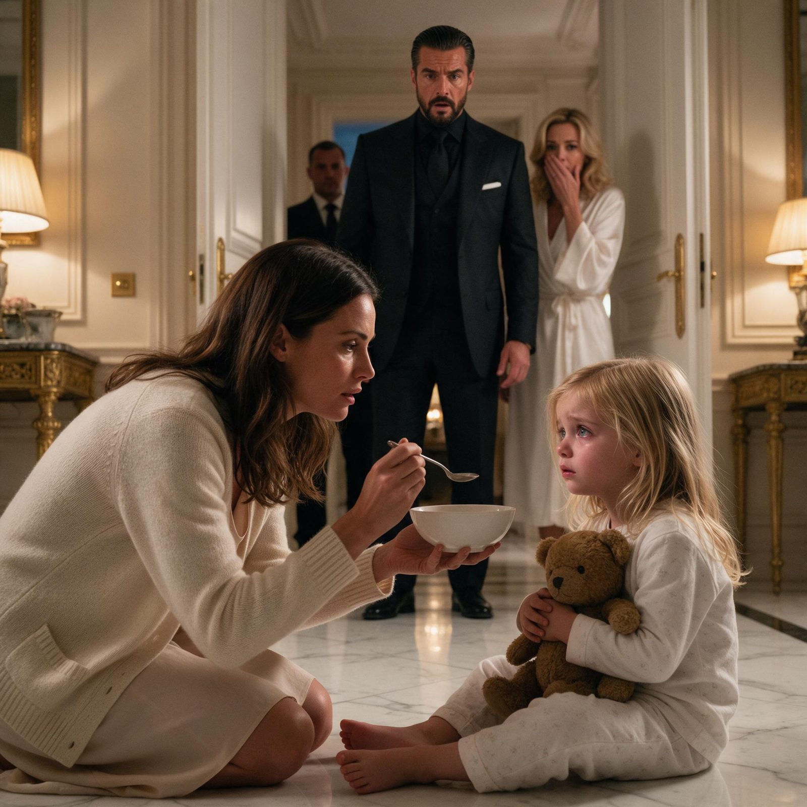 LA PETITE FILLE REFUSAIT DE MANGER DANS LE PENTHOUSE… JUSQU’À CE QU’UNE INCONNUE CHANTE LA BERCEUSE QUE PERSONNE N’AVAIT LE DROIT DE CONNAÎTRE