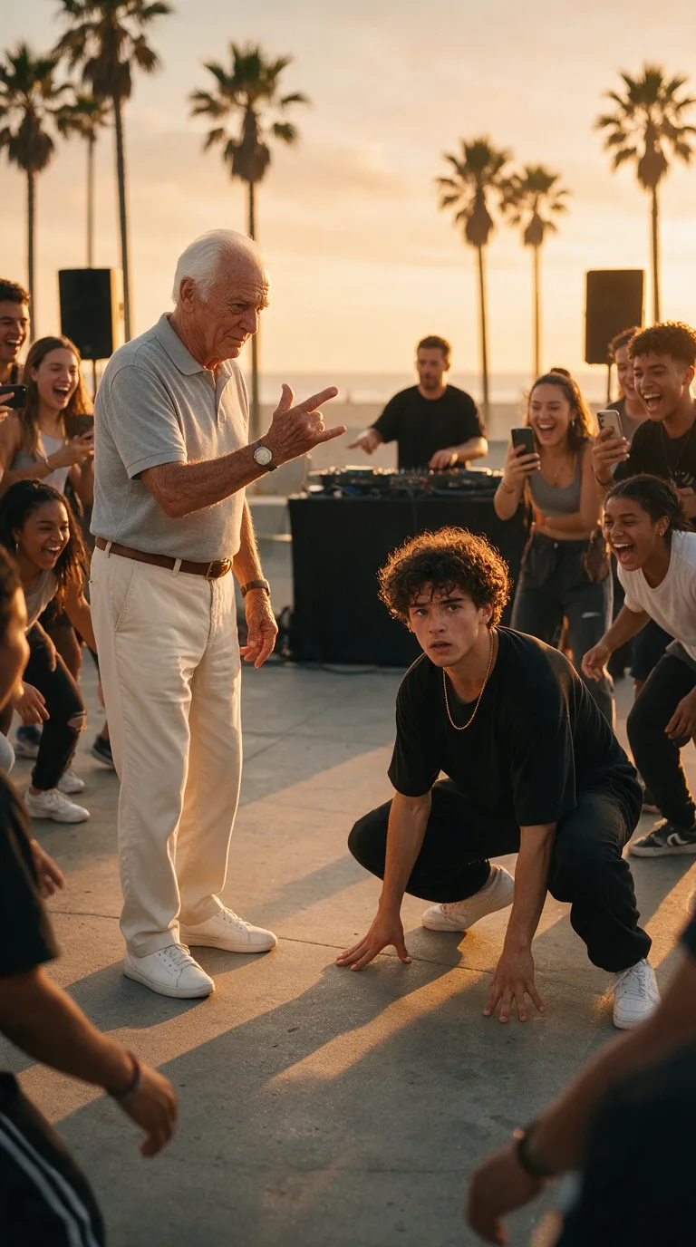 ILS SE SONT MOQUÉS DU VIEIL HOMME QUI VOULAIT DANSER… MAIS QUAND LE DJ A REMIS L’ANCIEN MORCEAU, TOUT LE MONDE A COMPRIS QUI IL ÉTAIT