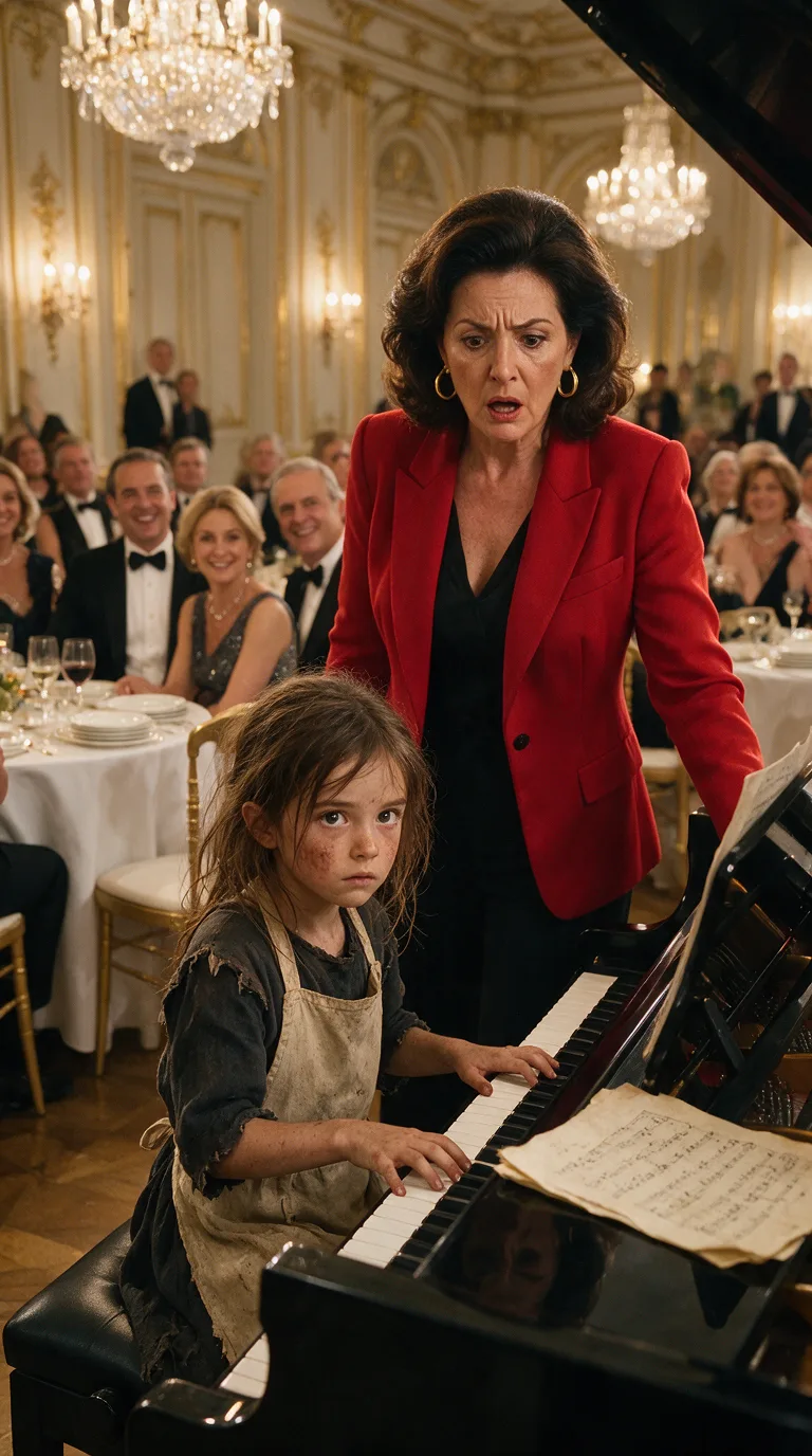 PERSONNE NE PENSAIT QU’UNE PETITE SERVANTE OSERAIT DÉFIER LA PIANISTE LA PLUS CÉLÈBRE DU PAYS… JUSQU’À CE QU’ELLE SORTE LA PARTITION QUE TOUT LE MONDE CROYAIT DISPARUE