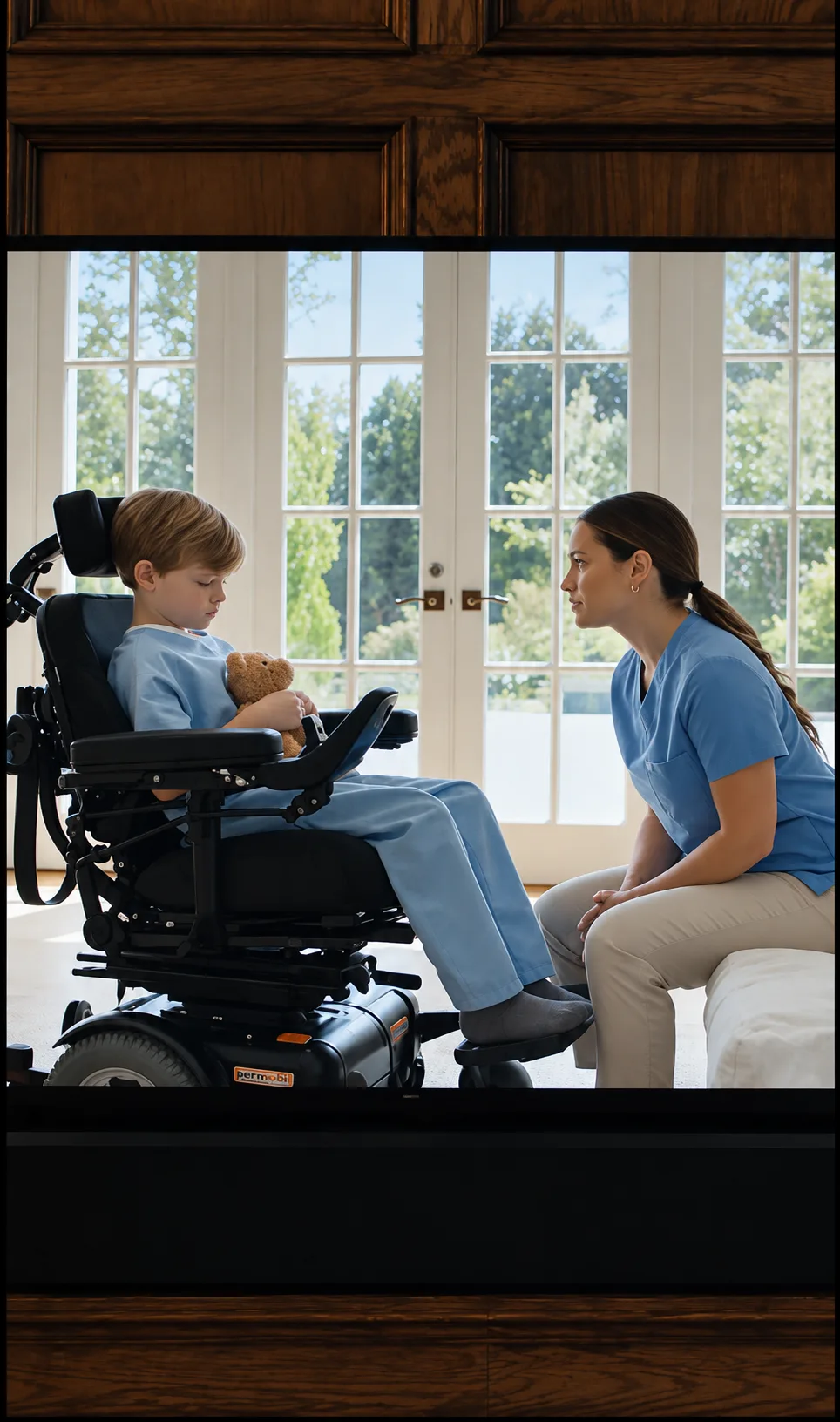 THE BILLIONAIRE SECRETLY WATCHED HIS SON IN A WHEELCHAIR… THEN THE BOY WHISPERED, “IT WAS THE MAN DAD STILL TRUSTS”
