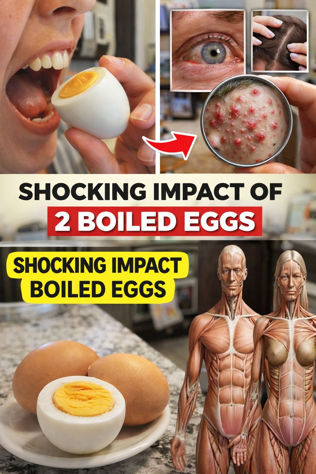 What Happens to Your Body When You Eat 2 Boiled Eggs Every Morning: 10 Potential Benefits
