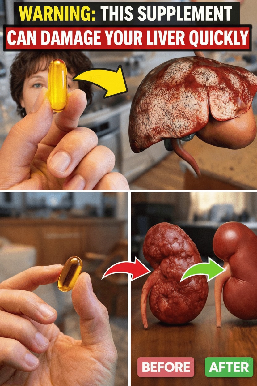WARNING: Your ‘Healthy’ Supplements Might Be Secretly Wrecking Your Liver & Kidneys