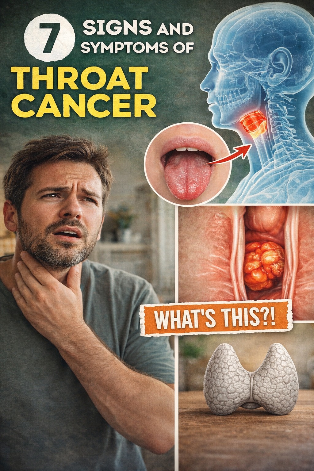 7 Warning Signs of Throat Cancer You Should Never Ignore Before It’s Too Late