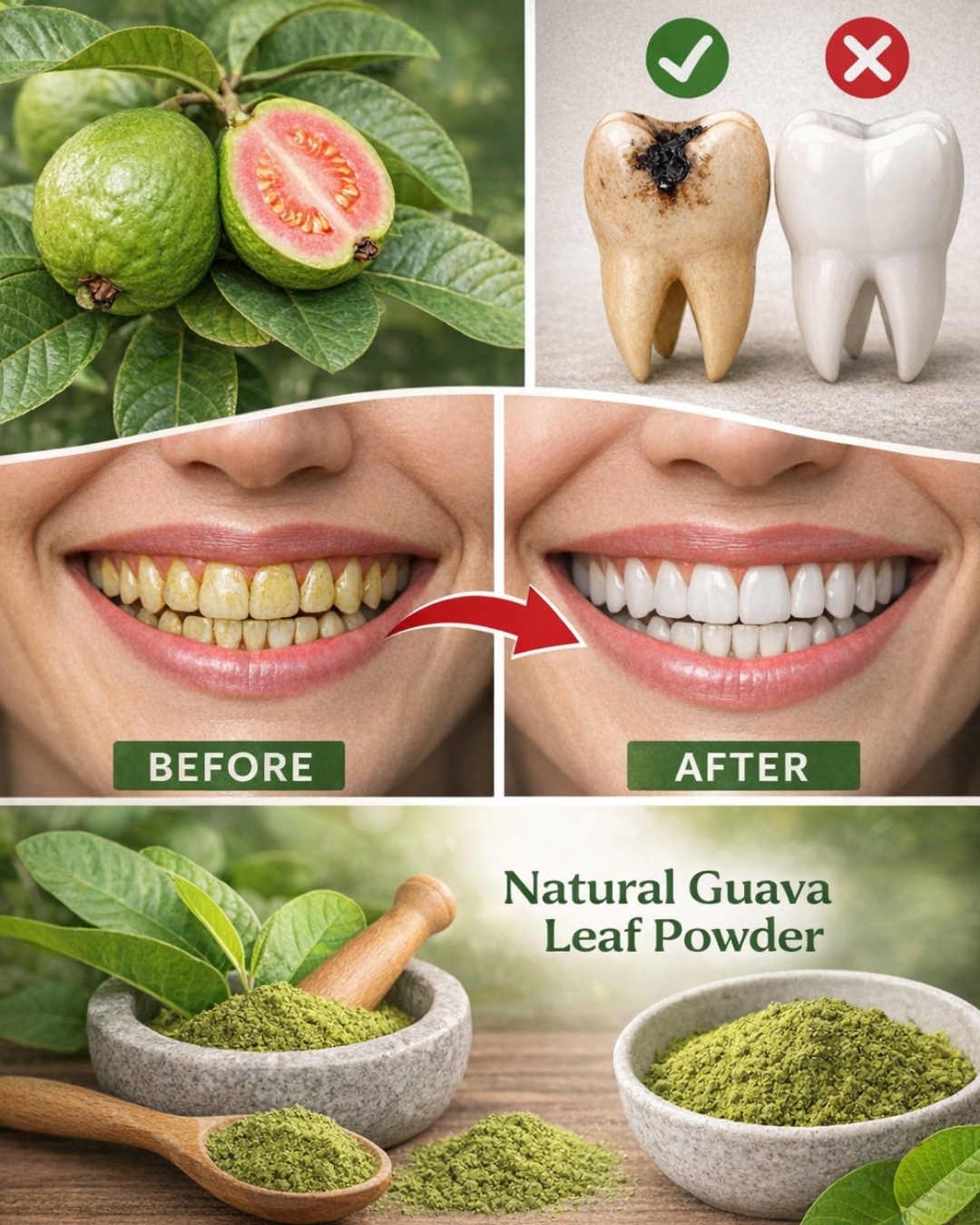 Discover Nature’s Secret: 3 Powerful Guava Leaf Remedies to Fight Tooth Decay