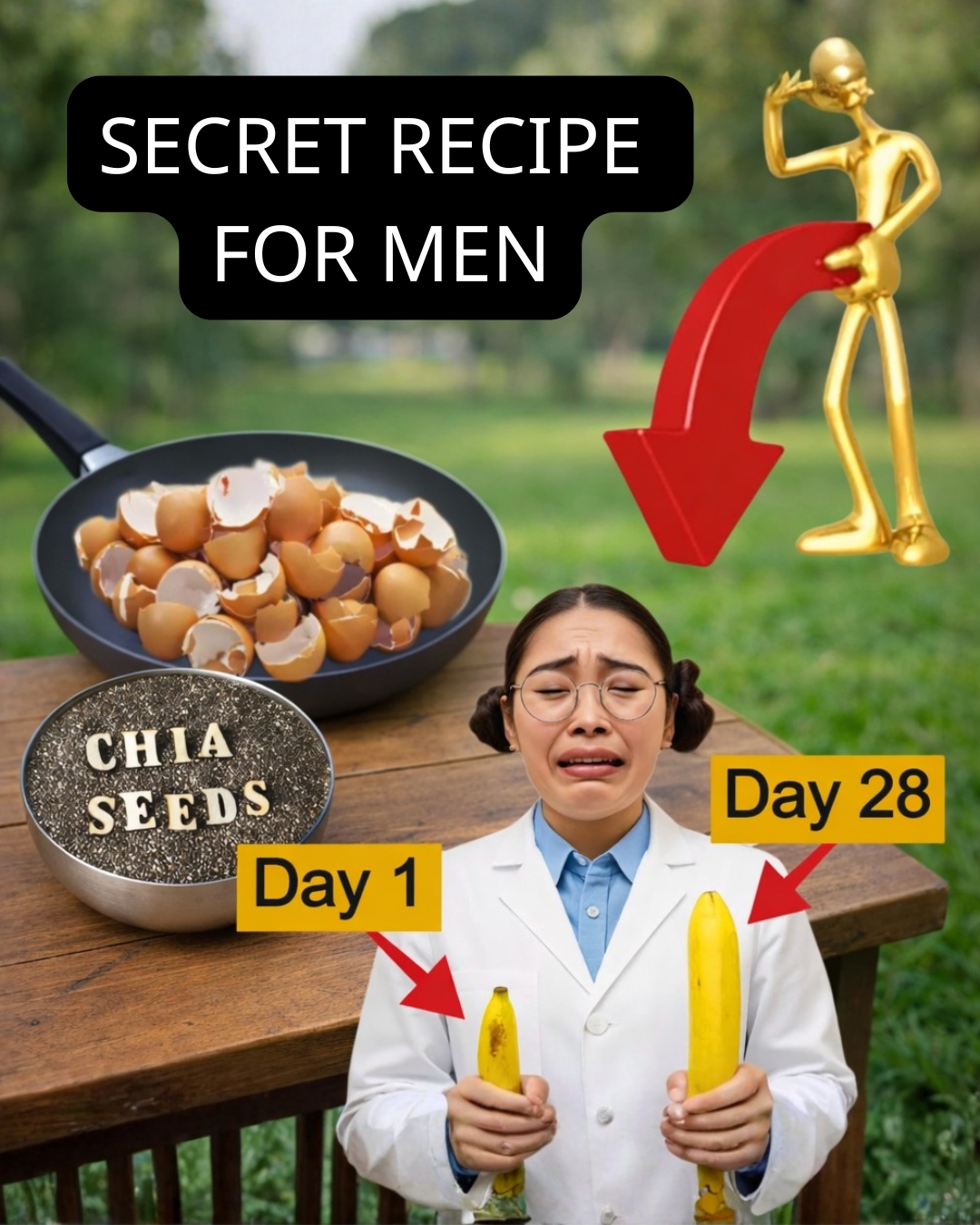 Discover the Secret Health Elixir: Eggshell, Chia Seed, Garlic & Cinnamon Oil 🌿✨