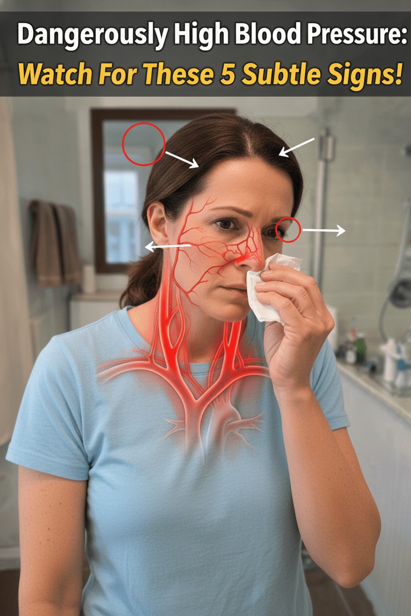 Wake Up! 5 Sneaky Red Flags Your Body’s Throwing About High Blood Pressure
