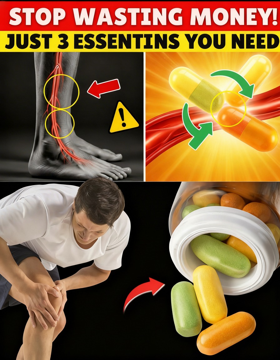 Tired of Your Legs Acting Up? These 3 Vitamins Are Your Secret Weapon for Blood-Pumping Power!