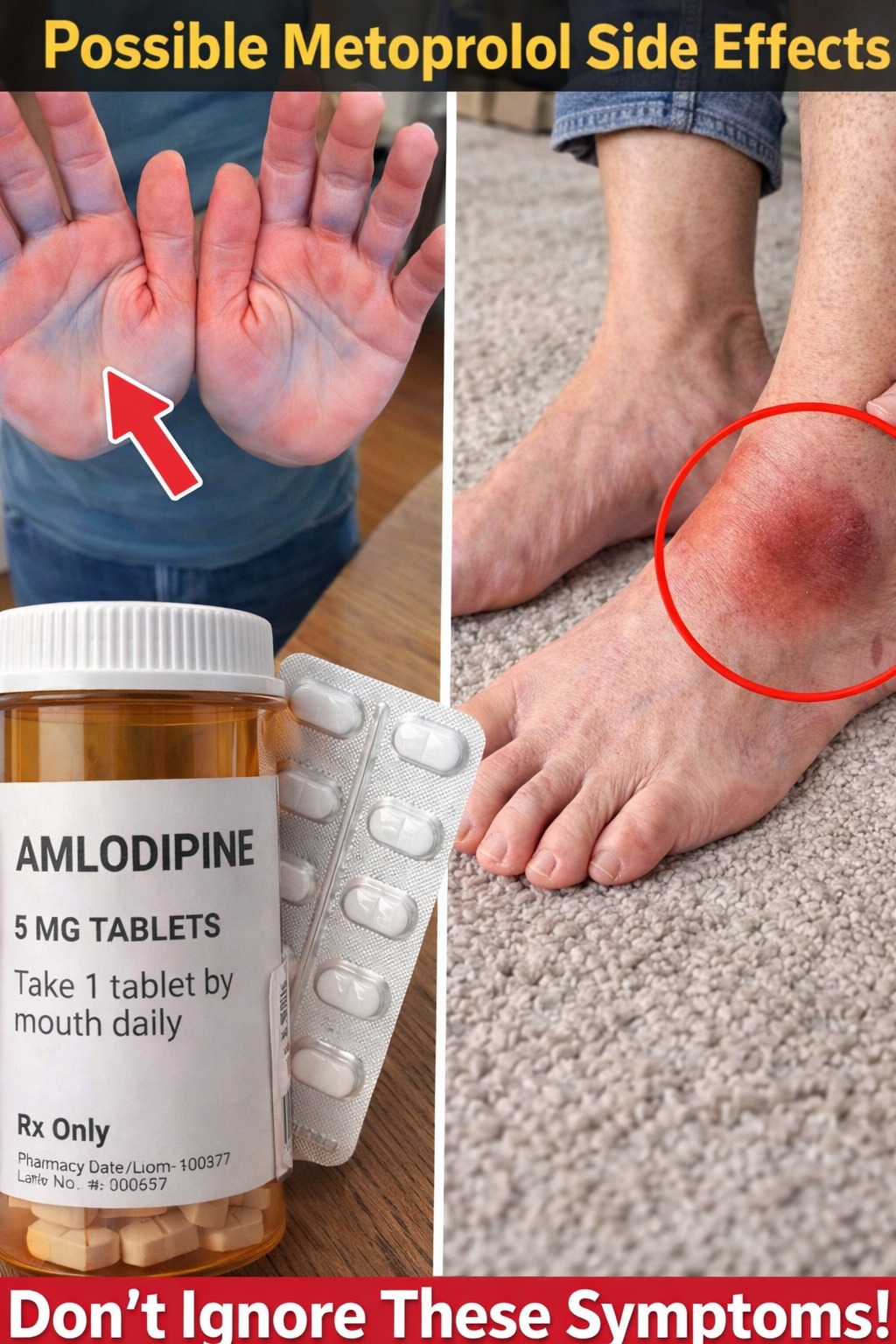 What Are the 10 Common Side Effects of Metoprolol and What Can You Do About Them?