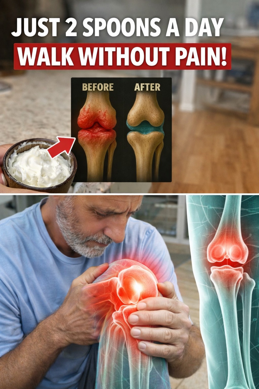 How Adding Just Two Spoons of Gelatin Daily Can Help Support Your Joint Health Naturally