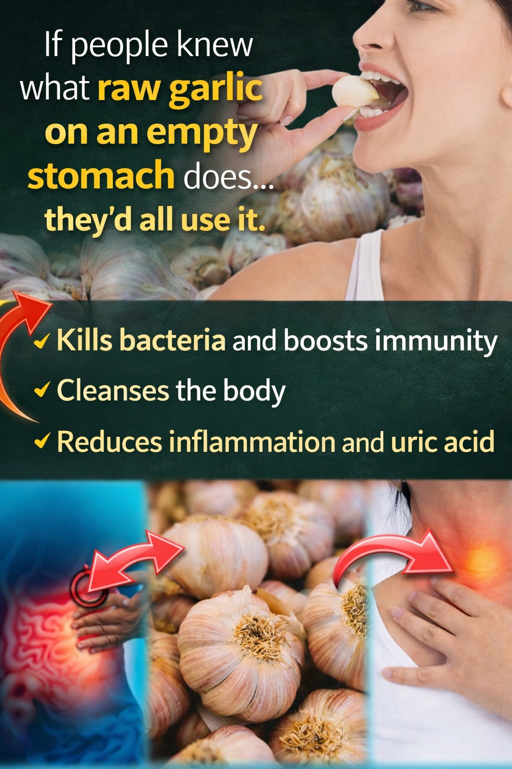 Benefits of Eating Garlic on an Empty Stomach: What Science Says