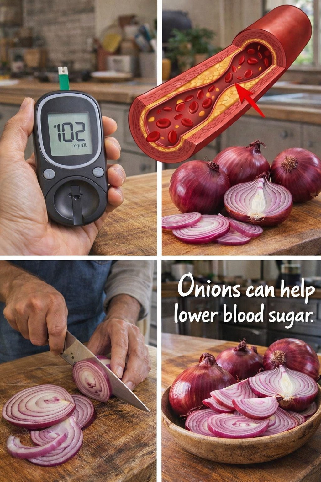 Discover How Red Onions May Support Healthy Blood Sugar Levels as Part of Your Daily Routine
