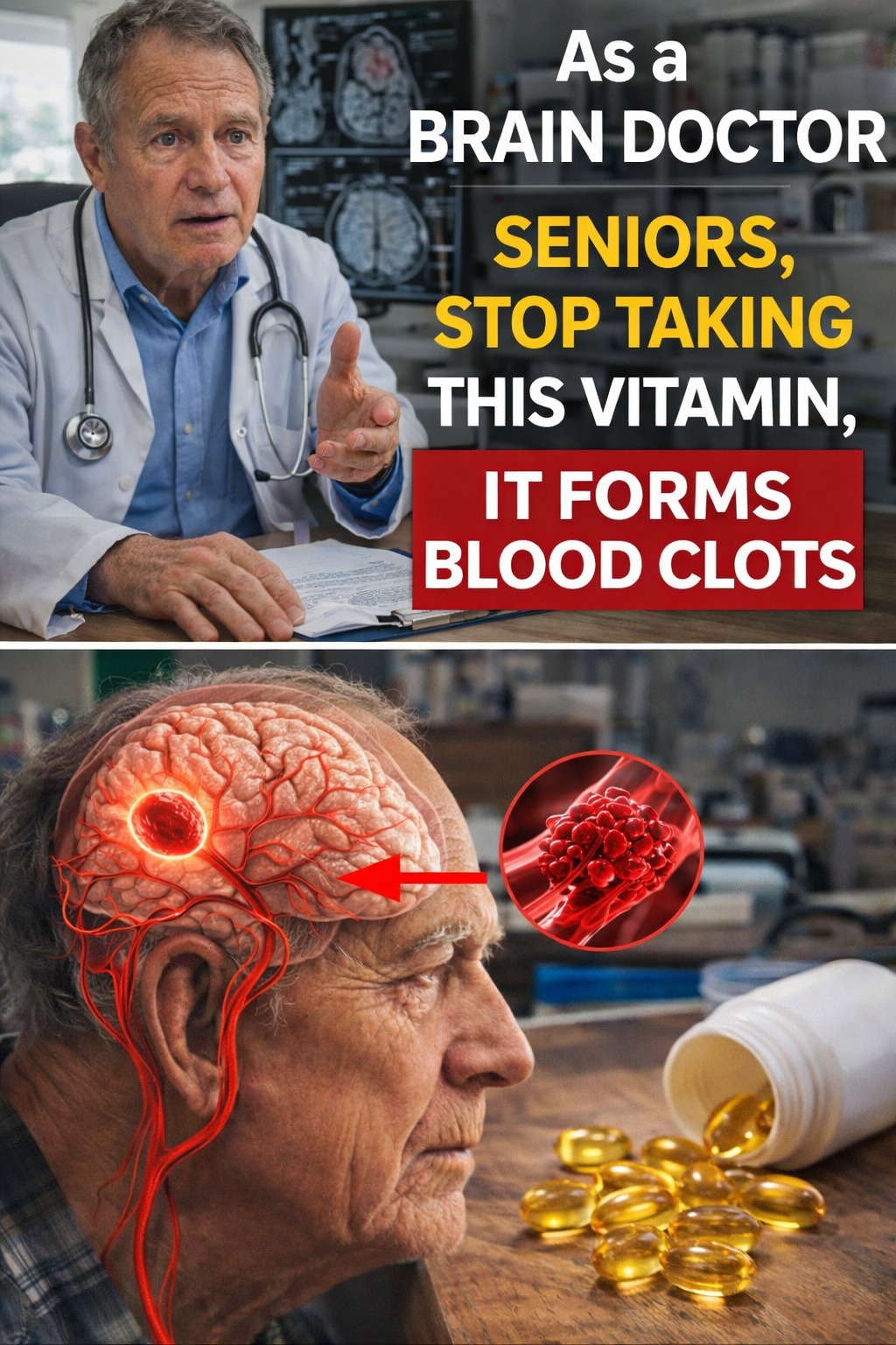 Could This “Healthy” Vitamin Raise Stroke Risk in Seniors?