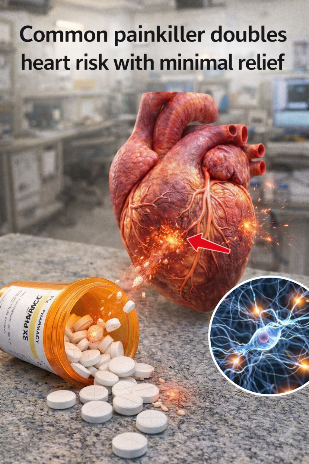 Could This Common Painkiller Be Quietly Raising Your Heart Risk
