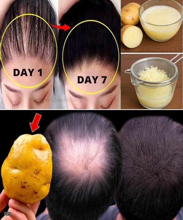 Potato Juice: A Japanese-Inspired Natural Remedy for Hair Growth