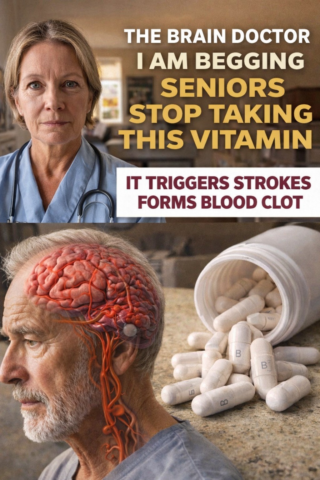 Should Seniors Rethink High-Dose Vitamin E Supplements? What the Research Really Shows About Stroke Risk