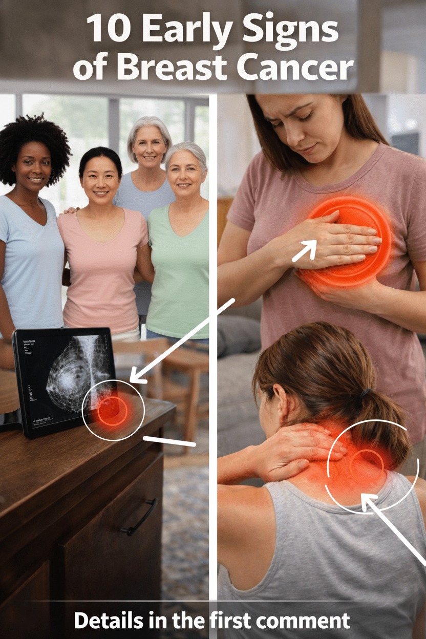 Your Body’s Screaming: 10 Breast Cancer Warning Signs You ABSOLUTELY Can’t Ignore!
