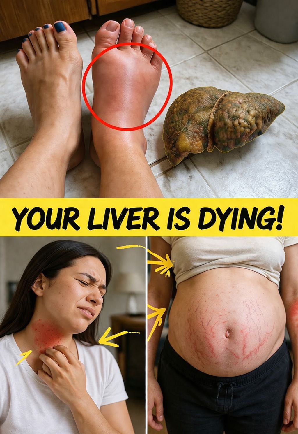 12 Surprising Ways Your Feet Can Signal Potential Liver Health Concerns