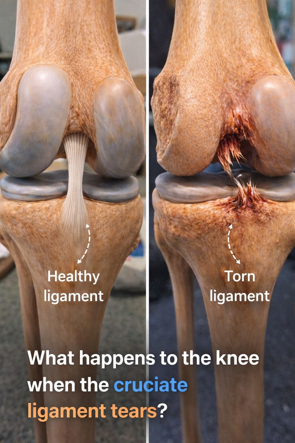 What Happens to Your Knee When the Cruciate Ligament Tears? Understanding ACL Injuries and What Comes Next