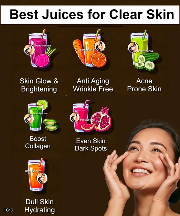 5 Skin Glow Juices – Clear Skin