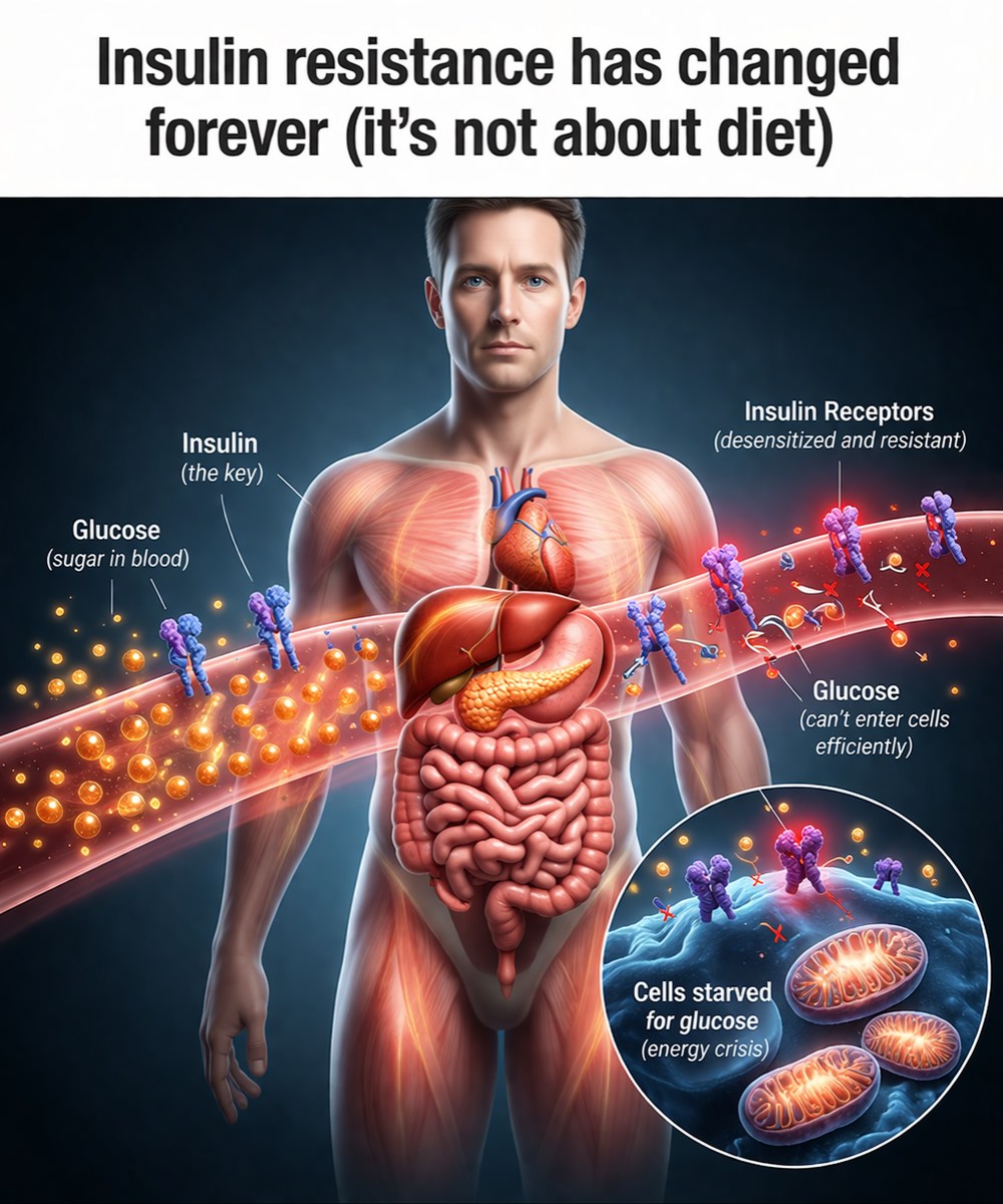 Insulin resistance has changed forever (it’s not about diet)
