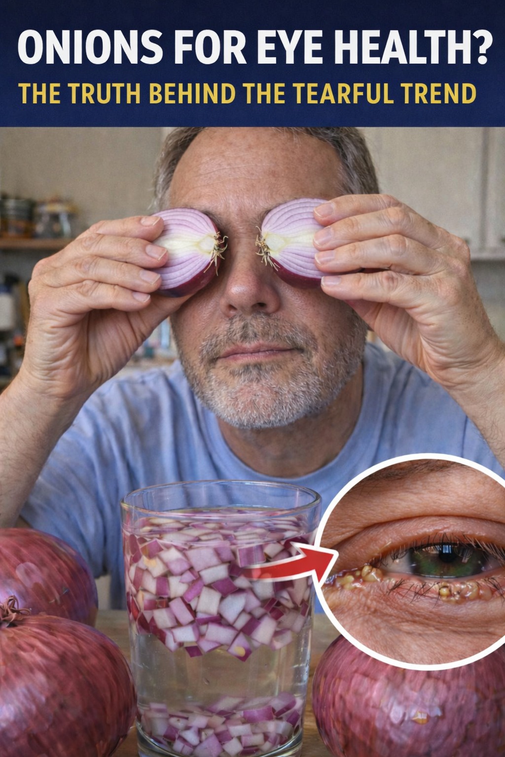 Putting Onion on Eyes for 5 Days: Helpful Habit or Hidden Risk?