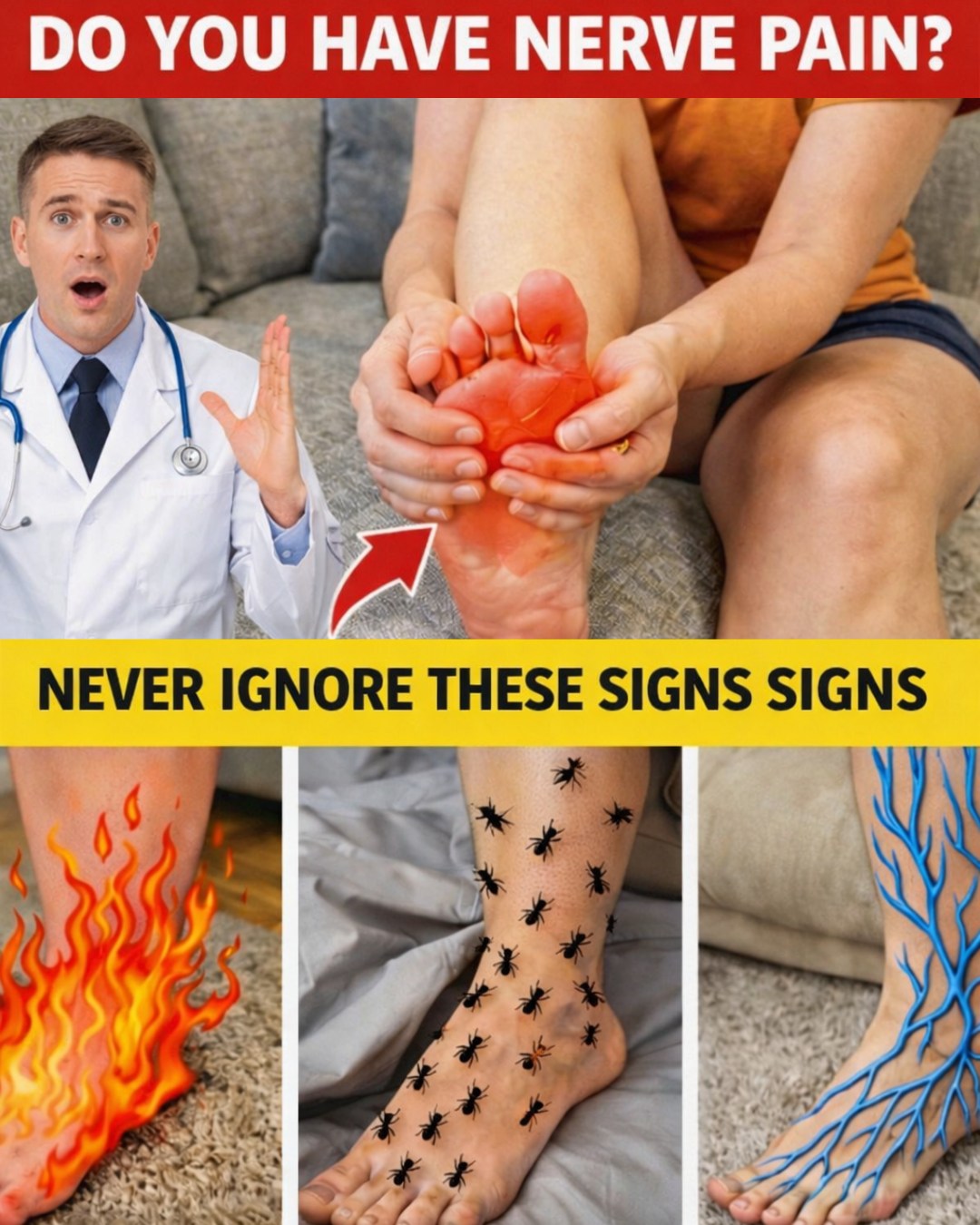 8 Signs Your Feet Are Warning You About Nerve Pain and Habits to Help You Stay Comfortable