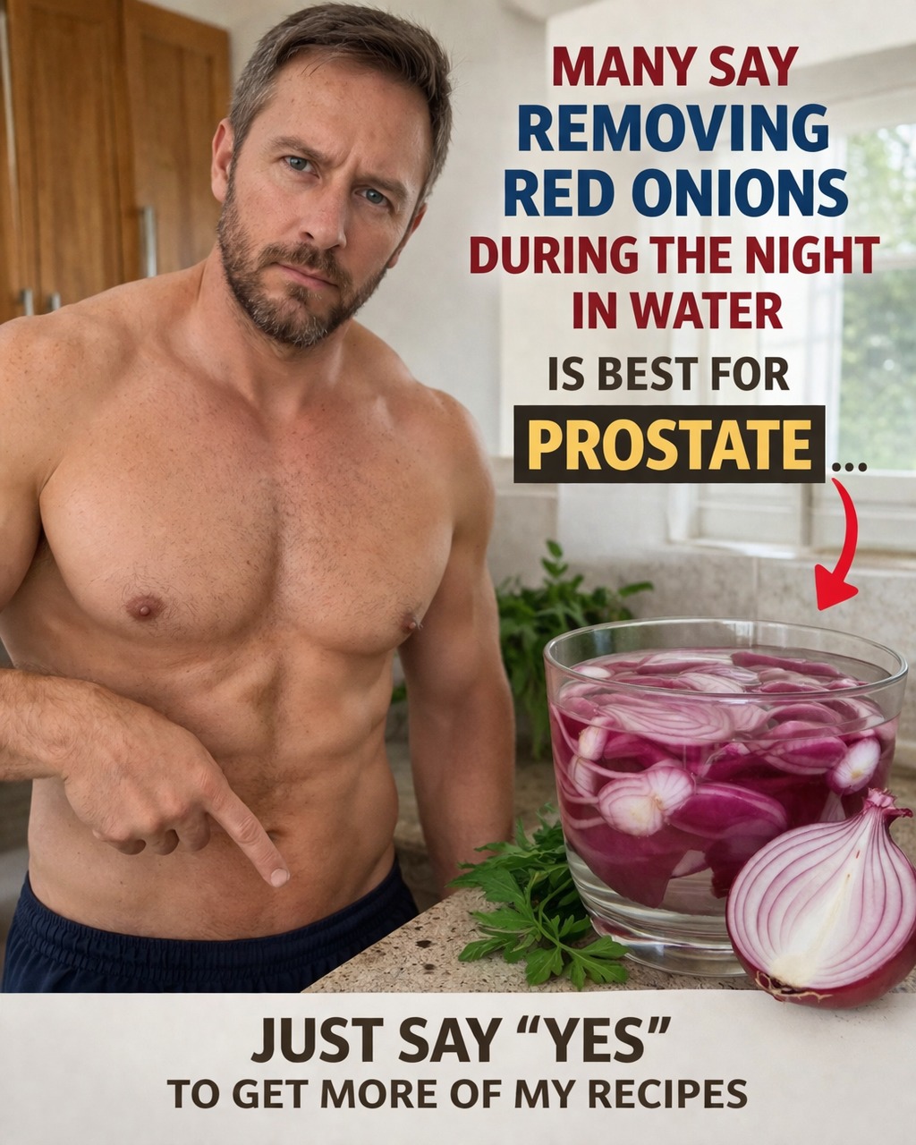 Soaking Red Onions Overnight in Water: Why This Traditional Habit Is Gaining Attention for Men’s Wellness