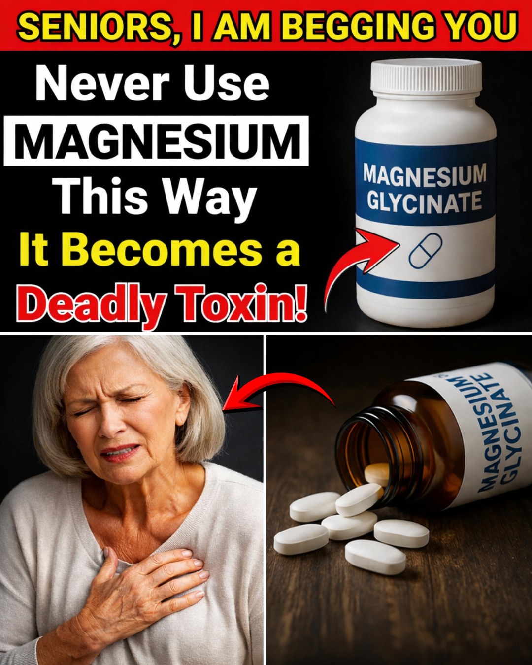 STOP Taking Magnesium Glycinate IMMEDIEALTY if You’re Making THIS Mistake