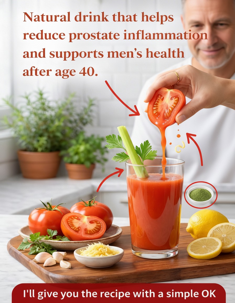 After 40: Ditch the Drag, Bro! This Raw Garlic, Tomato, & Turmeric Power Shot Is What Smart Guys Are *Really* Guzzling!