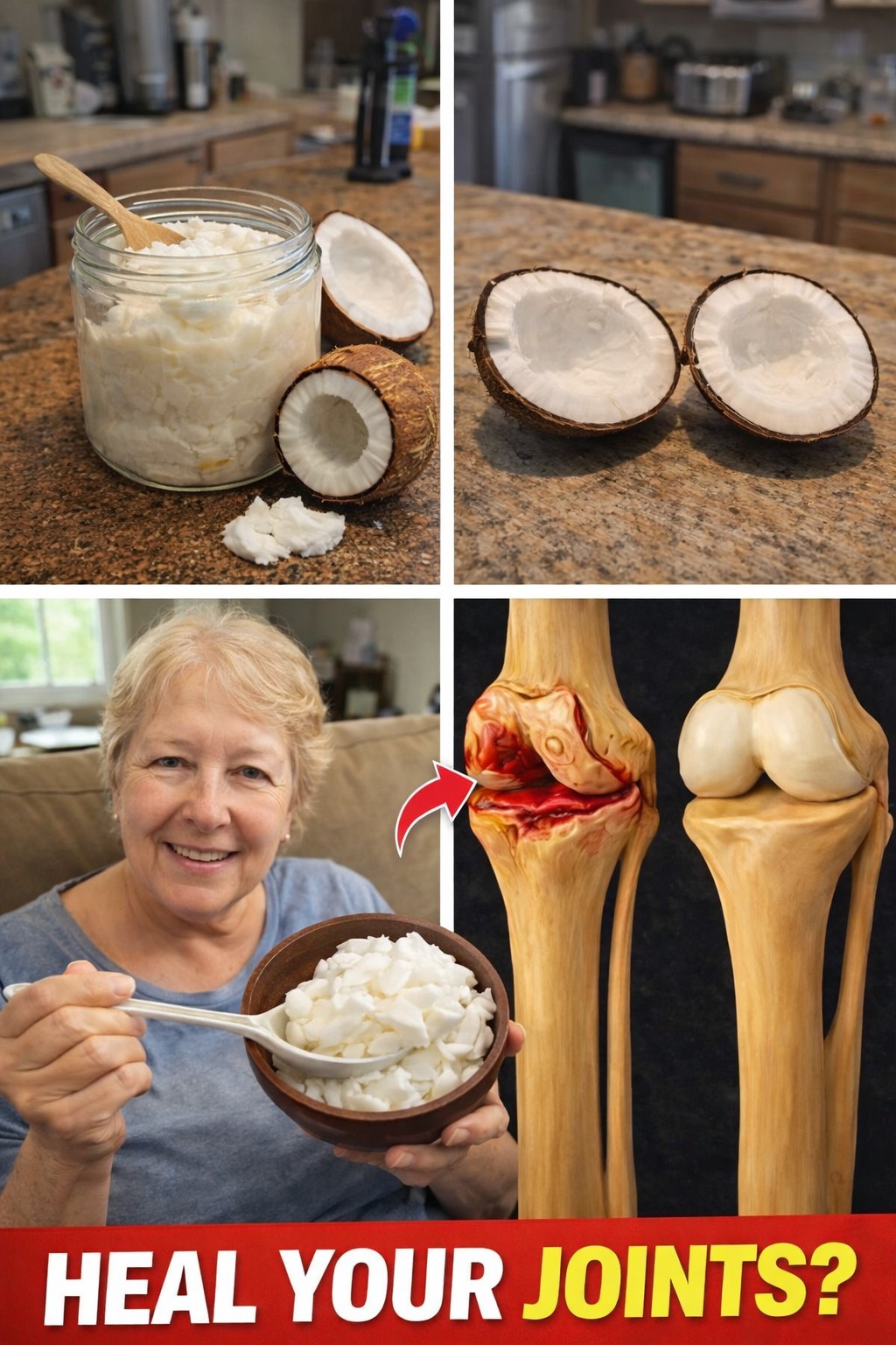 Could This Simple Coconut Habit Support Knee Comfort as You Age?