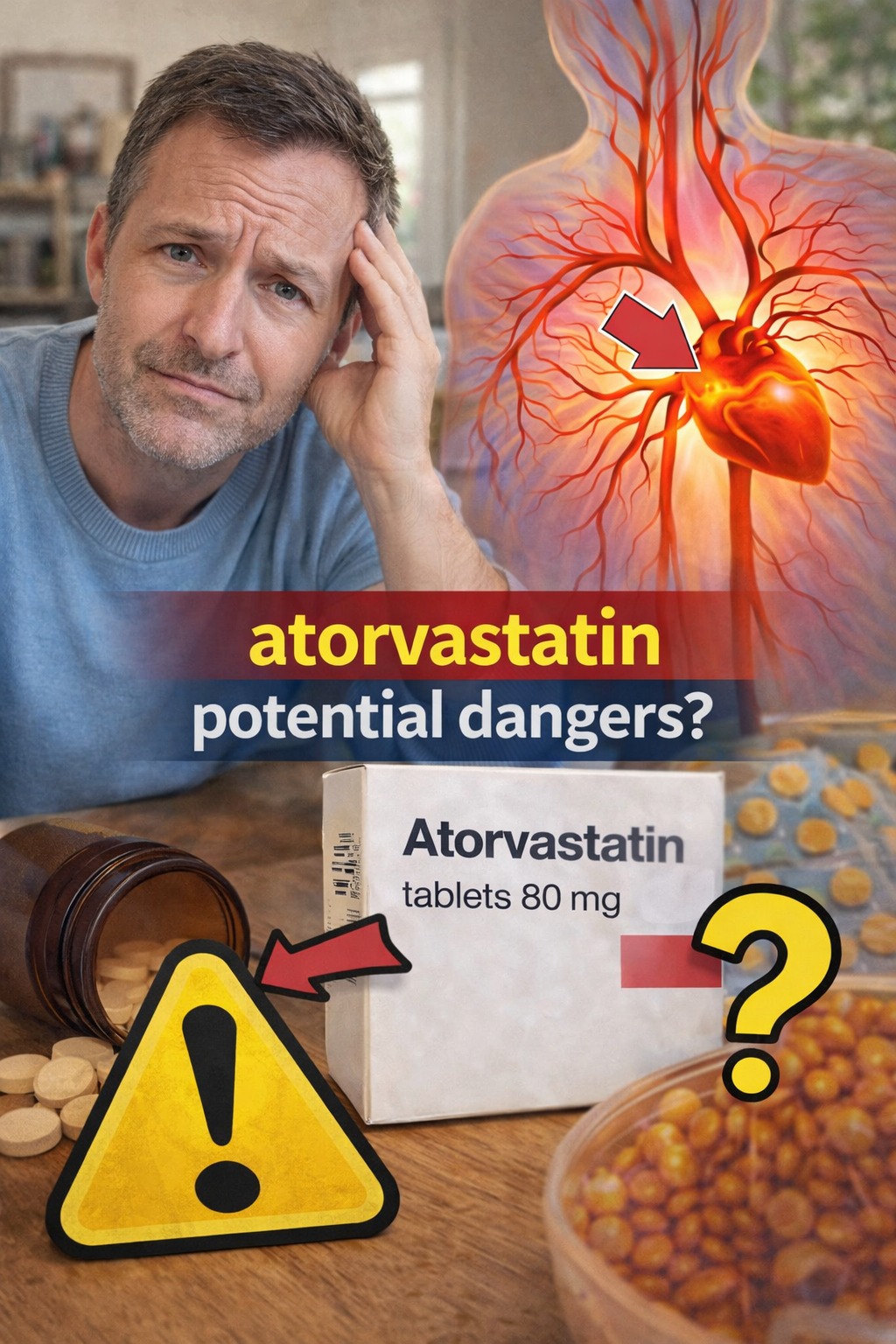 On Atorvastatin? Don't overlook these subtle side effects. Essential safety facts every senior should know today