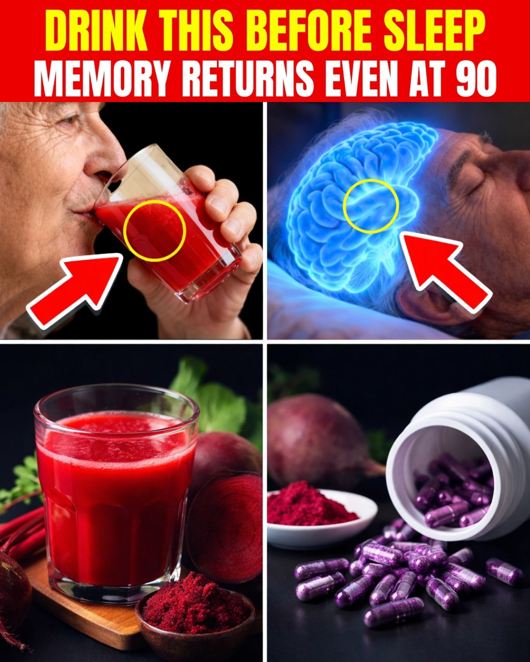 Top 5 Foods That Heal Brain Cells and Restore Memory While You Sleep